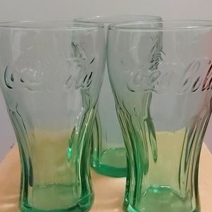 VINTAGE Coca Cola Glasses